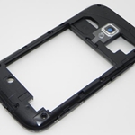 Carcasa central  para Samsung GT-I8160 Galaxy Ace 2 negro