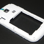 Carcasa central  para Samsung GT-S3350 Chat 335 blanco