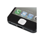 Home Boton exterior para iPhone 5C blanco