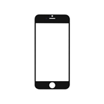 Mica Vidrio Screen para iPhone 6 negro