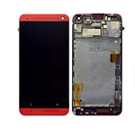 Pantalla&Marco para HTC One M8 rojo