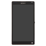 Pantalla&Tactil&Marco(Sony Logo) para Sony Xperia ZL L35h  negro