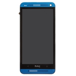 Pantalla&Tactil&Marco para HTC One azul