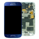 Pantalla&Tactil&Marco  para Samsung S4 Mini I9195 azul