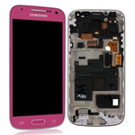 Pantalla&Tactil&Marco  para Samsung S4 Mini I9195 rosa