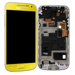 Pantalla&Tactil&Marco  para Samsung S4 Mini I9195 amarillo