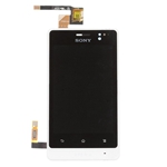 Pantalla&Tactil&Marco para Sony Xperia go ST27i  blanco