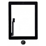 Tactil&Home Boton para iPad 3 iPad 4 negro