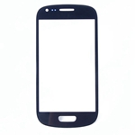Tactil Mica Vidrio para Samsung Galayx S3 Mini I8190 azul