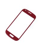 Tactil Mica Vidrio para Samsung Galayx S3 Mini I8190 rojo