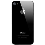 Tapa de bateria para iPhone 4 negro