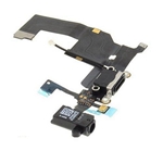 Charging Dock Port Connector Flex for iPhone 5 Black