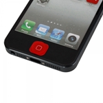 Home Button for iPhone 5 Red