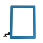 Touch&Home Button for iPad 2 Light Blue