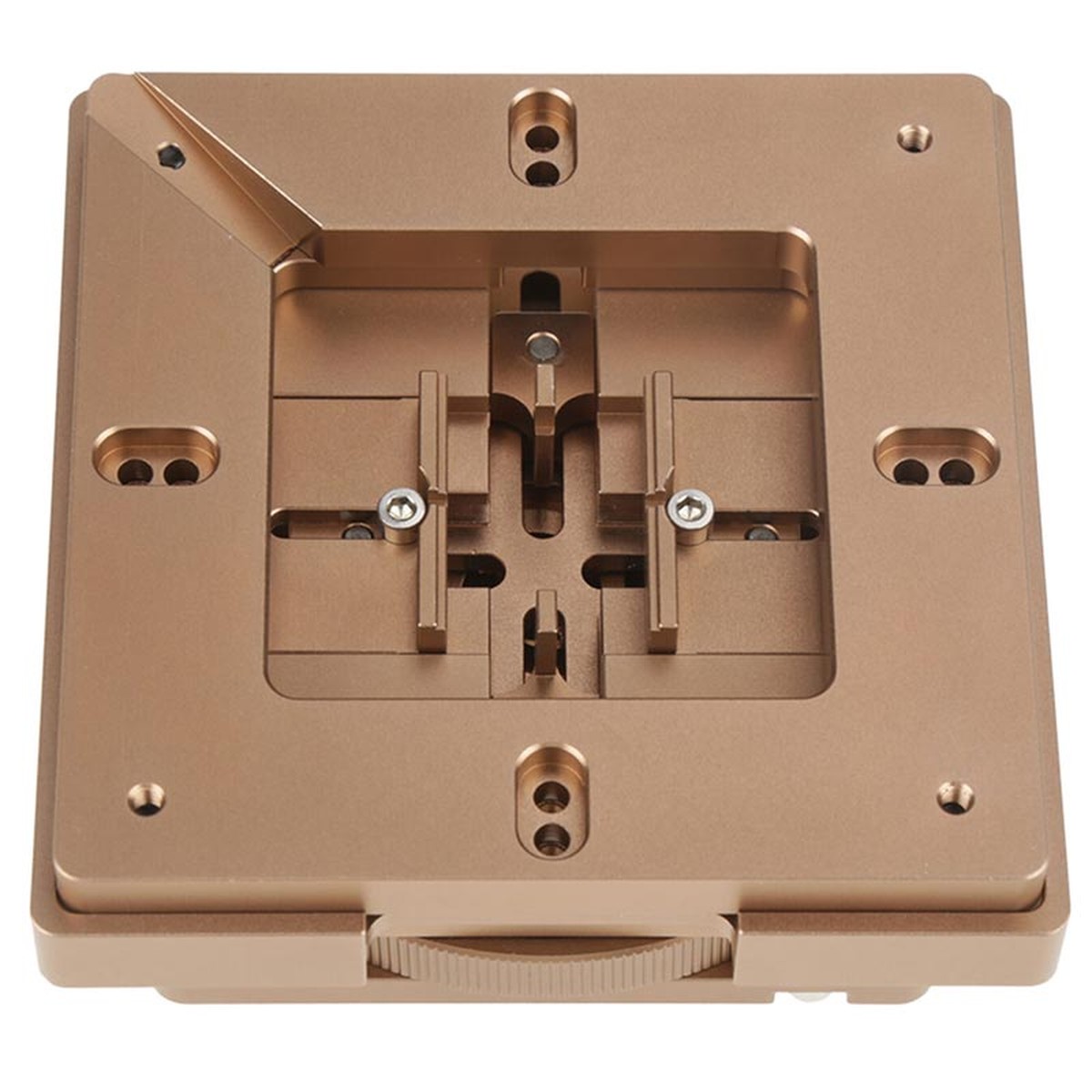 Estación de soldadura y reballing BGA 2UUL 80mm / 90mm con bloqueo automático posicionamiento preciso / ajuste multiposición con 4pcs plantillas universales — imagen 2