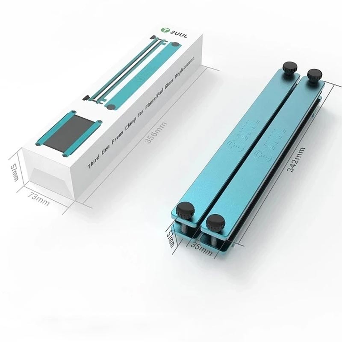 Pinza de presión de gran tamaño 2UUL para cristal de pantalla de teléfono (DA02 3ª generación) — imagen 4