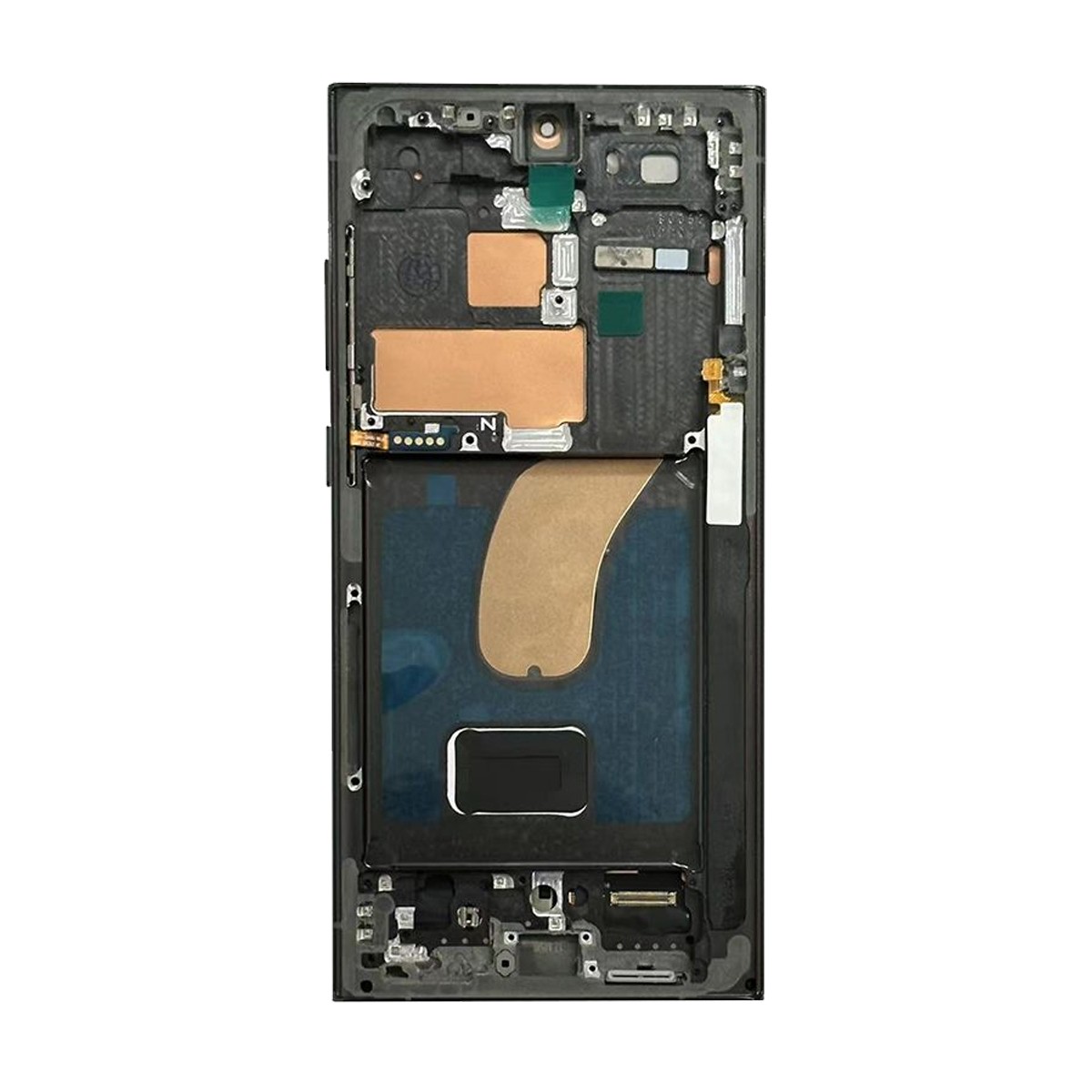 Pantalla 120Hz Soft OLED con táctil + marco Aftermarket para Galaxy S23 Ultra 5G (S918), Green — imagen 3