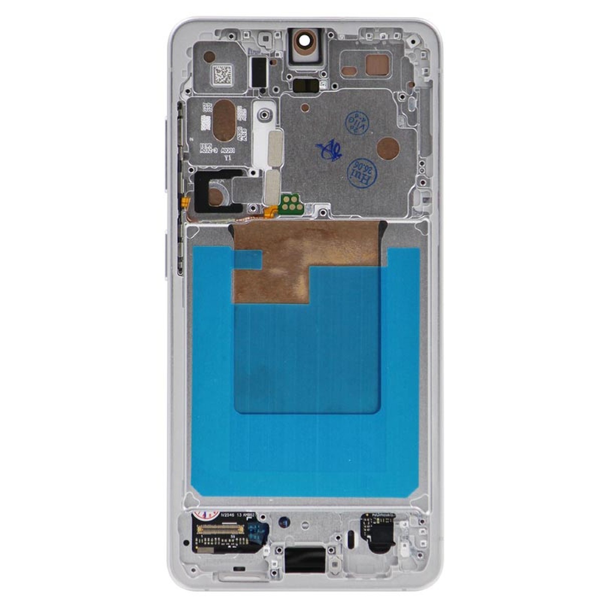 Pantalla 120Hz Soft OLED con táctil + marco Aftermarket para Galaxy S26 5G (S942), Versión US / Internacional, White — imagen 3