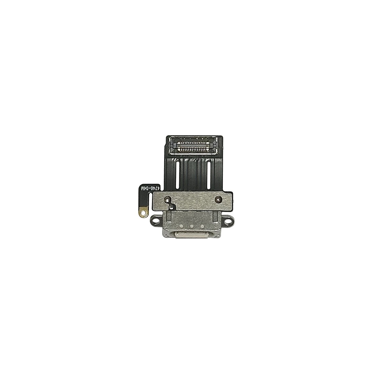 Flex de puerto de carga Aftermarket para iPad Pro 11" 5th Gen, 2024 / Silver