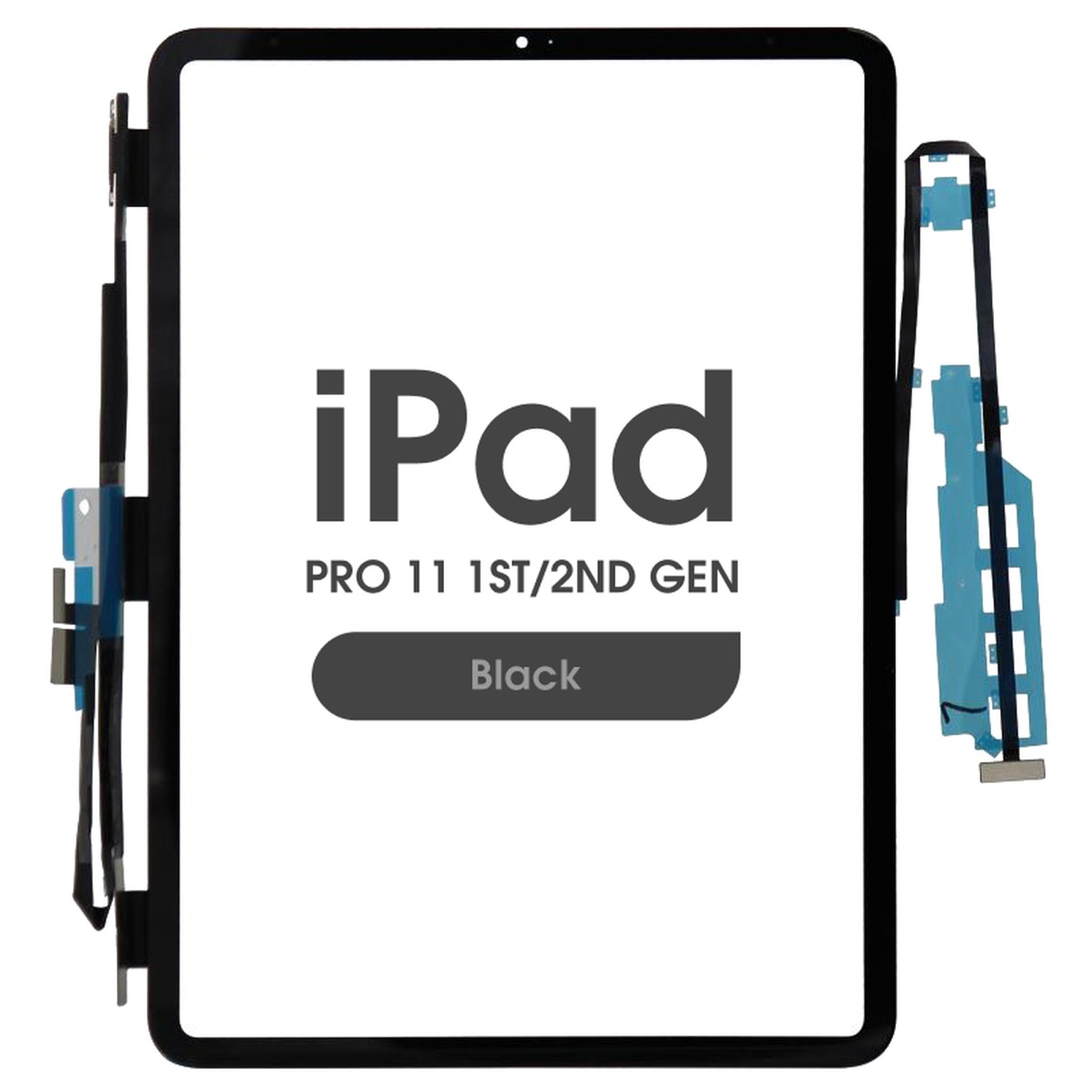 Cristal táctil con digitalizador Aftermarket para iPad Pro 11 1st Gen / iPad Pro 11 2nd Gen