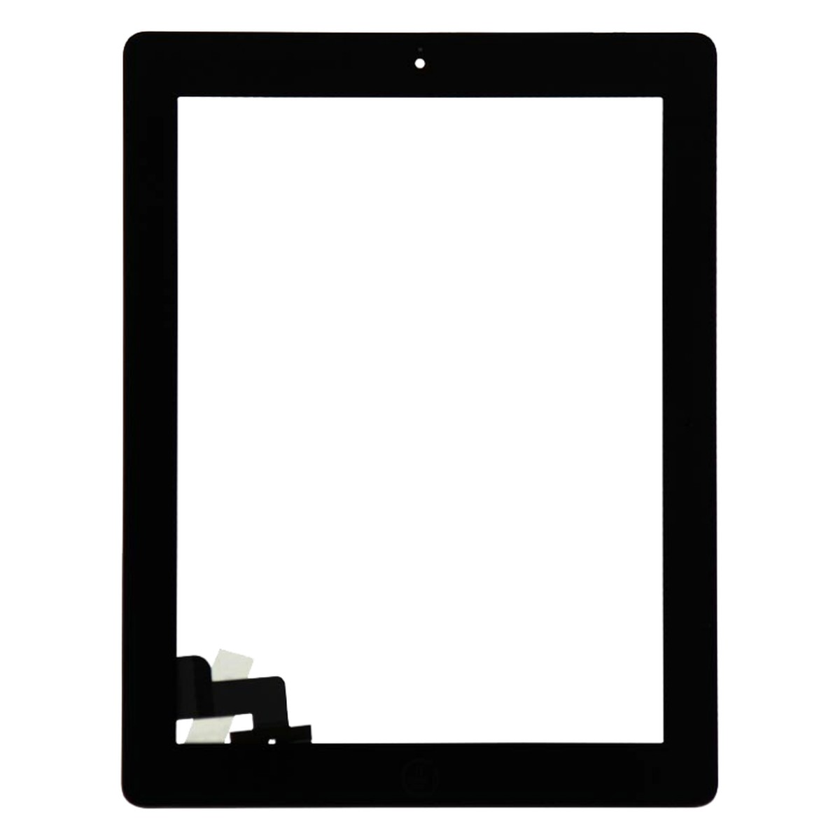 Cristal táctil con digitalizador y botón de inicio Aftermarket para iPad 2, Black — imagen 2