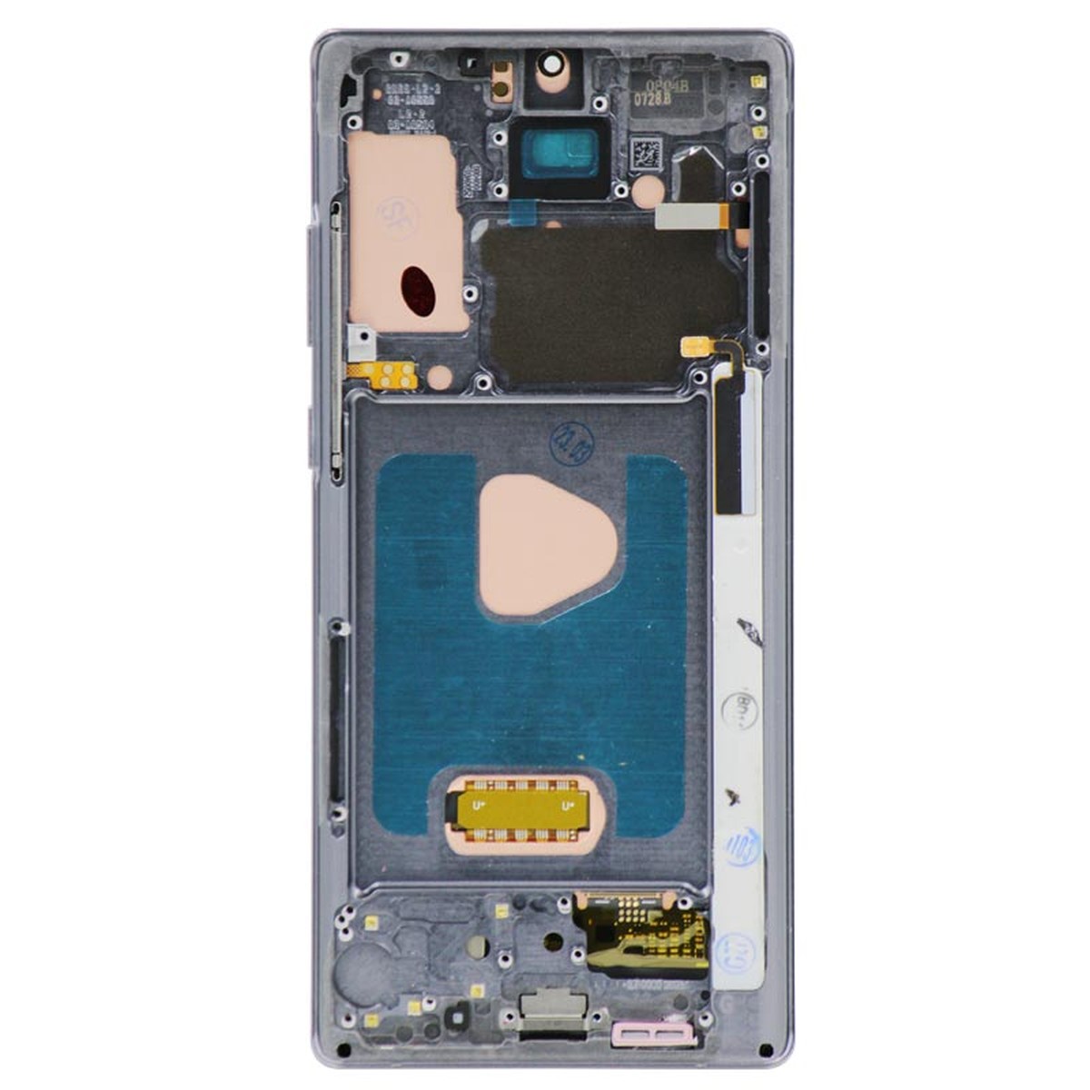 Pantalla Soft OLED con táctil + marco Aftermarket para Galaxy Note 20 5G (N980), Mystic Gray — imagen 3