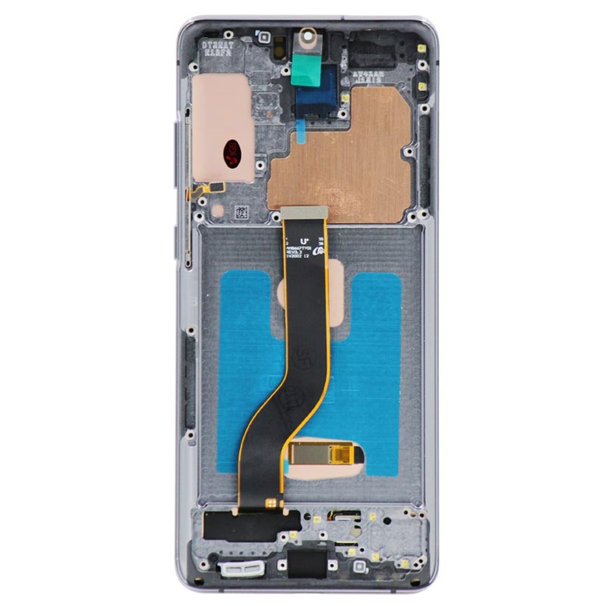 Pantalla Soft OLED con táctil + marco Aftermarket para Galaxy S20 Plus (G985), Cosmic Gray — imagen 3