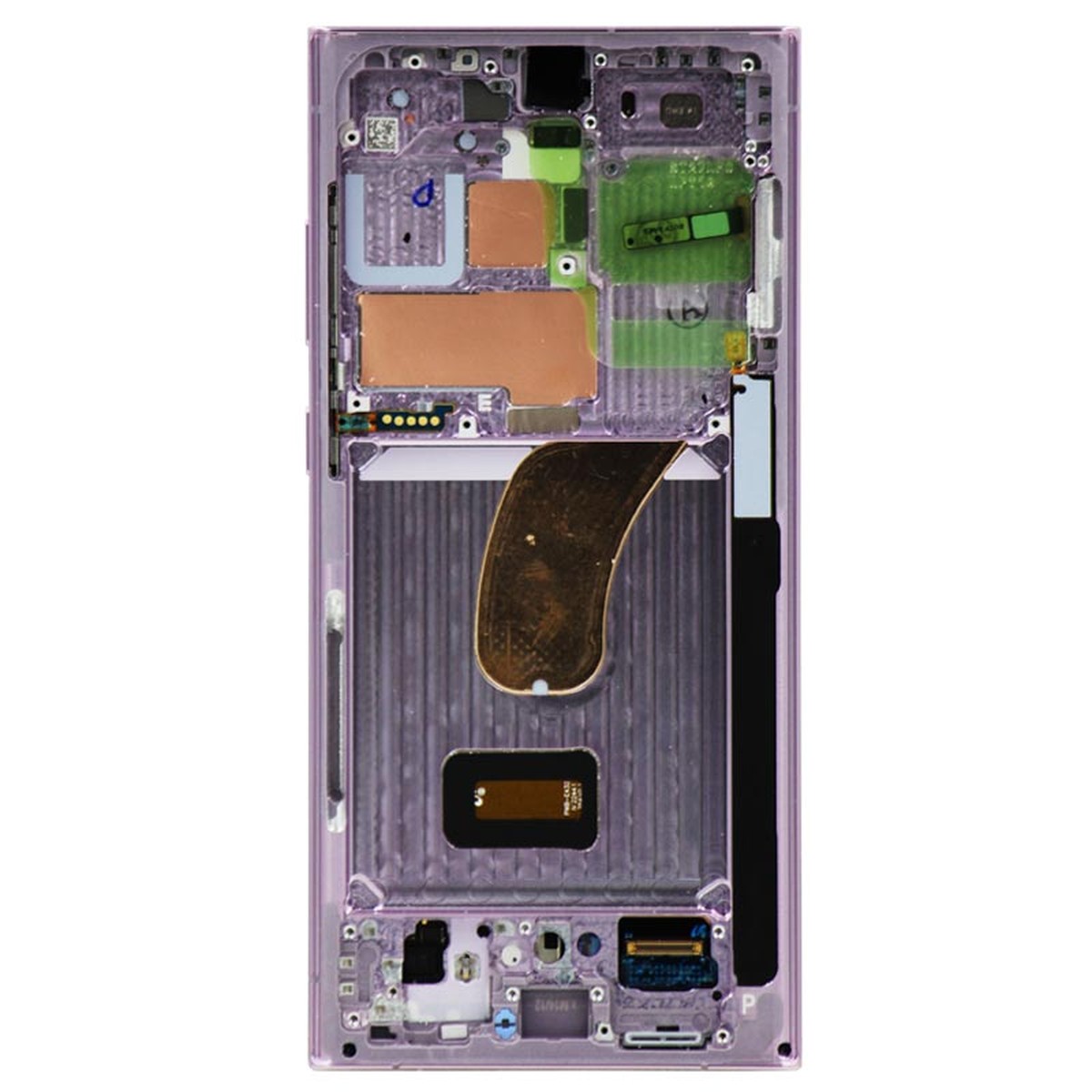 Pantalla Soft OLED con táctil + marco Aftermarket para Galaxy S23 Ultra 5G (S918), Lavender — imagen 3