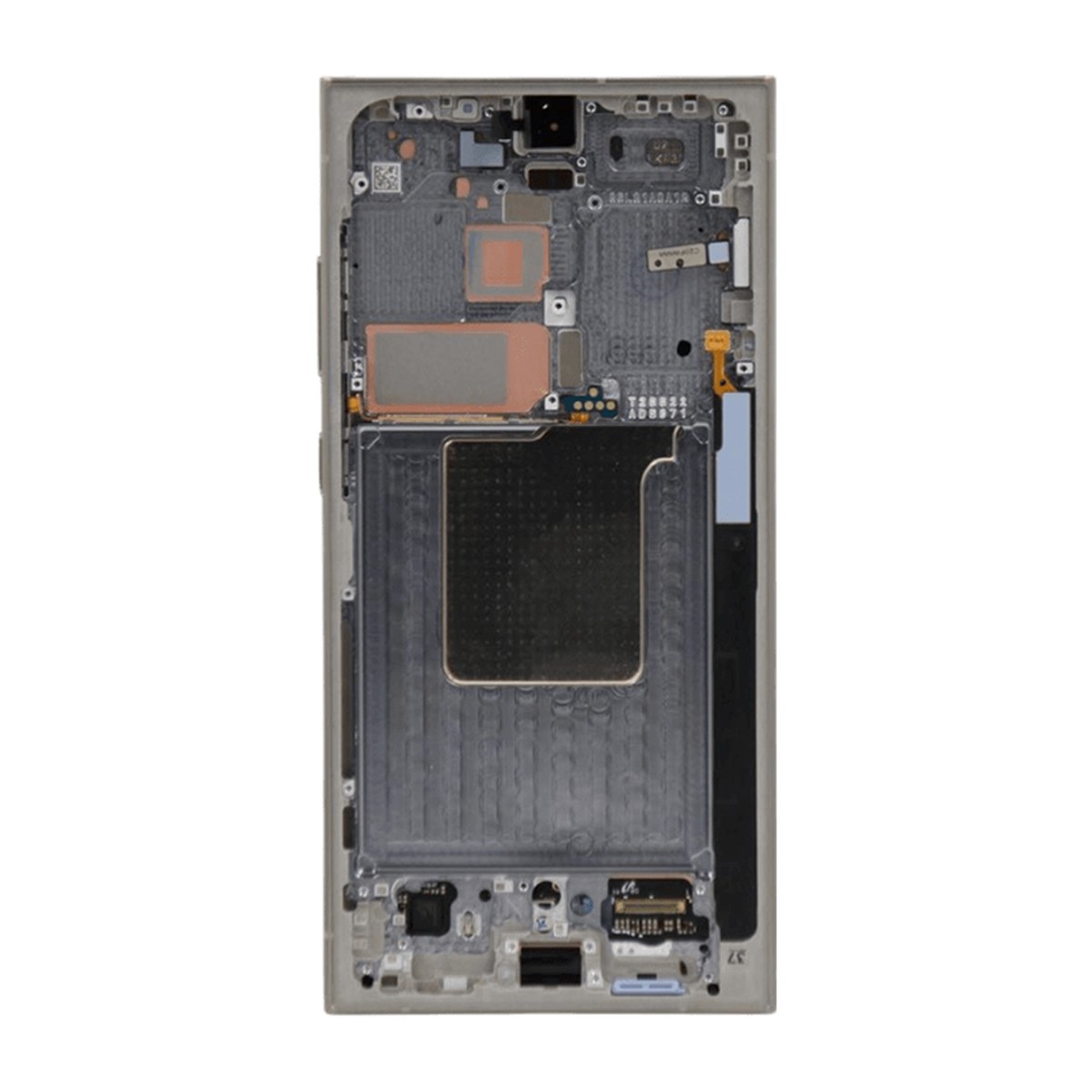 Pantalla Soft OLED con táctil + marco Aftermarket para Galaxy S24 Ultra (S928), Versión US / Internacional, Titanium Gray — imagen 3