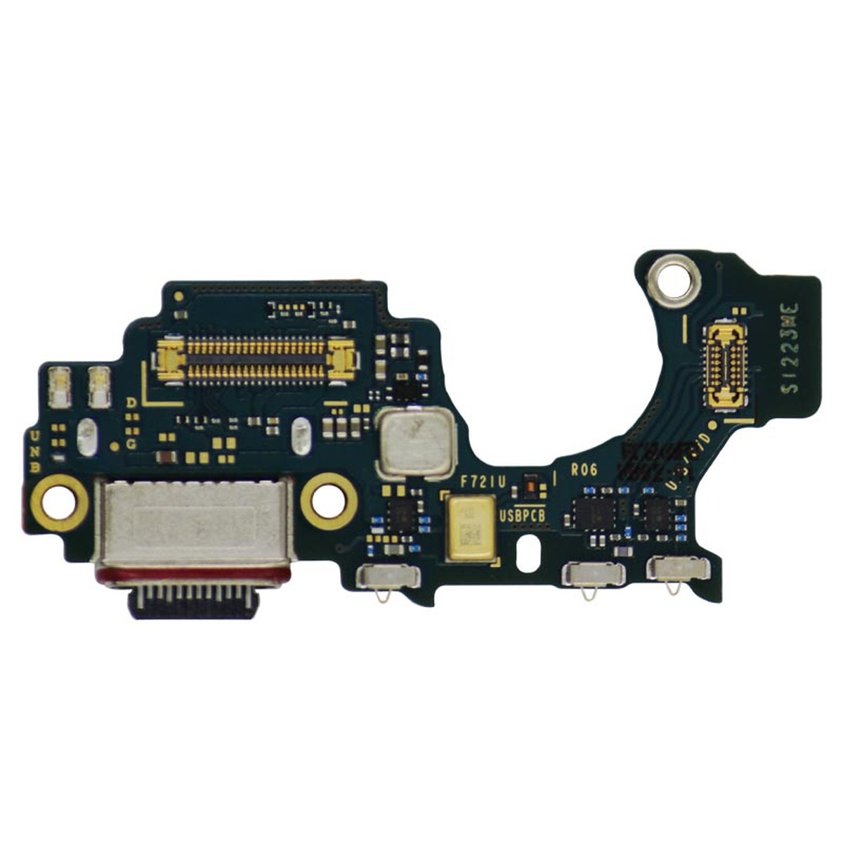 Puerto de carga USB-C con placa Aftermarket para Galaxy Z Flip 4 (F721U), USA Version