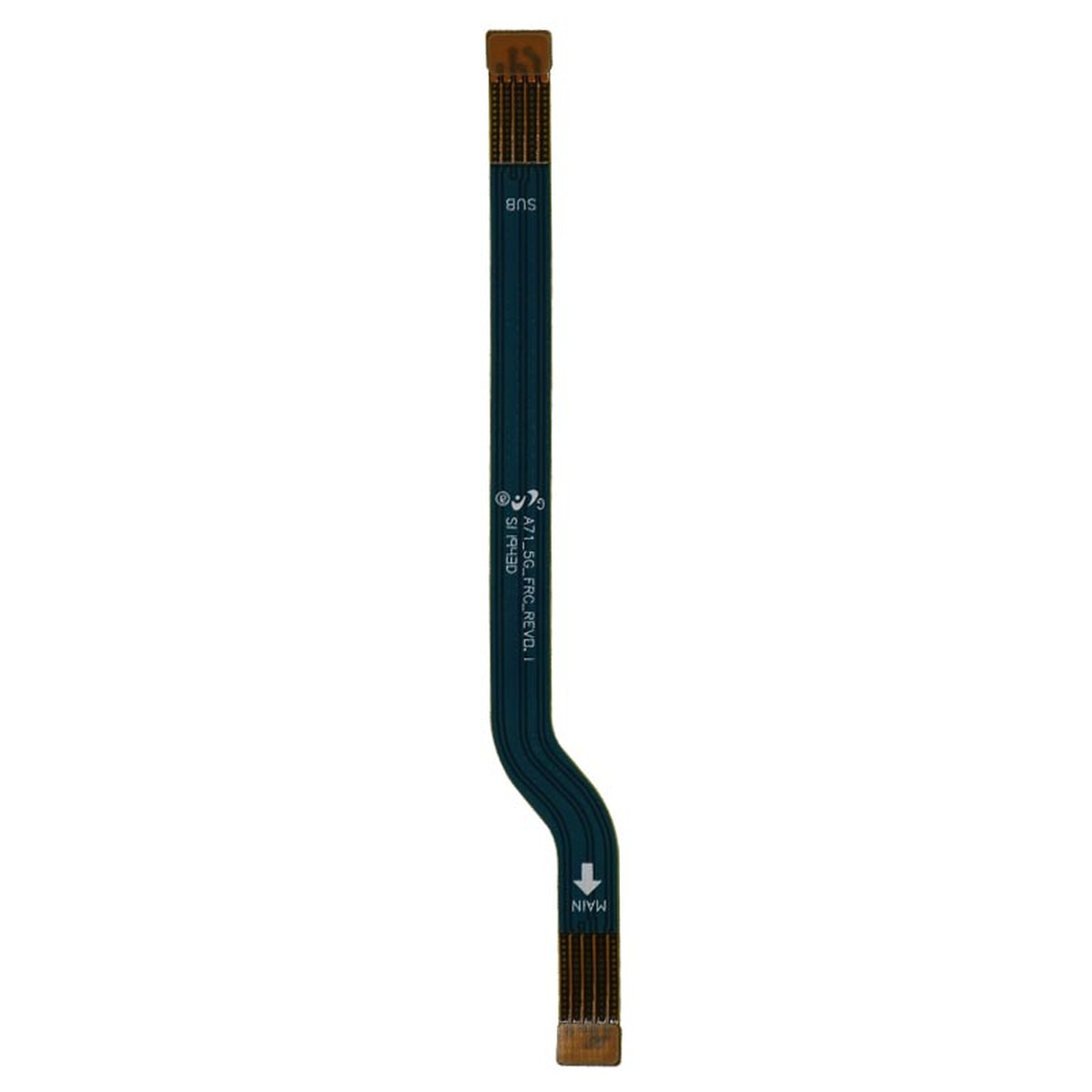 Flex de conexión de antena para Galaxy A71 5G, A716U / 2020 / Mainboard to Charging Port
