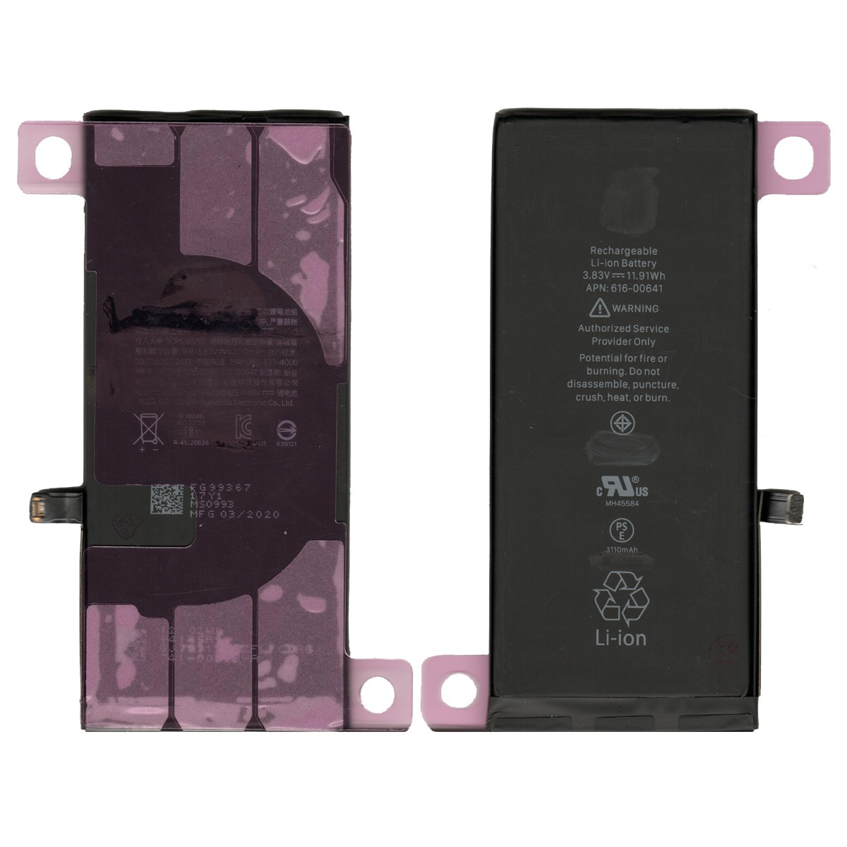 Batería de repuesto Premium con adhesivo para iPhone 11