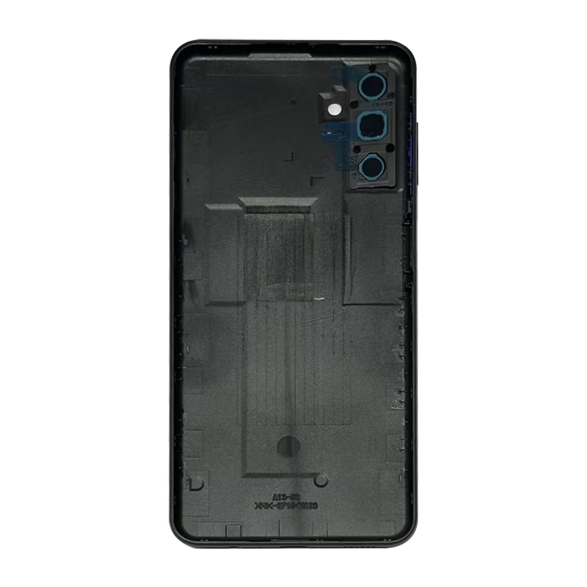 Carcasa trasera con adhesivo y lente de cámara para Galaxy A13, A136 / 2022 / Black — imagen 2