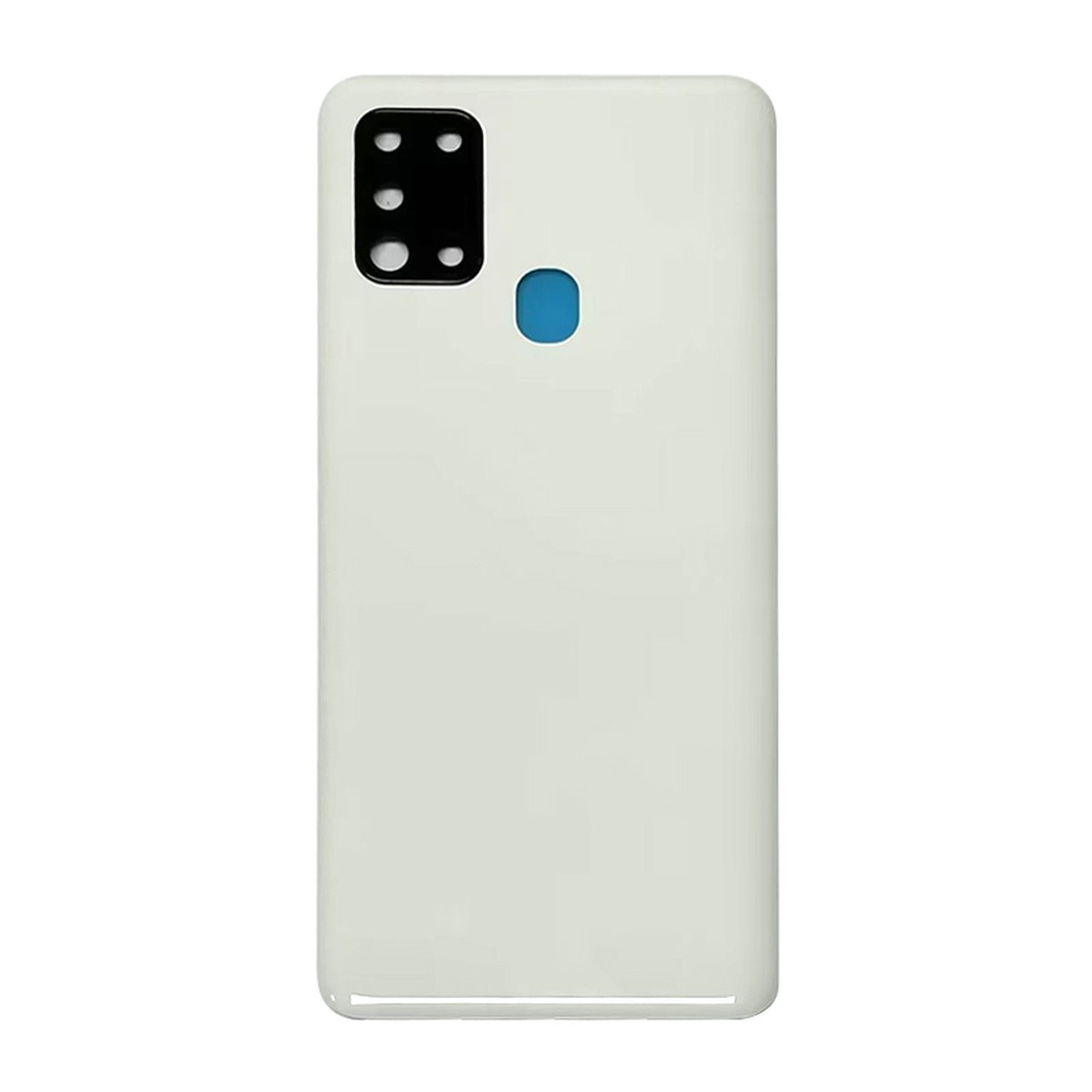 Carcasa trasera con adhesivo y lente de cámara para Galaxy A21s, A217 / 2020 / White