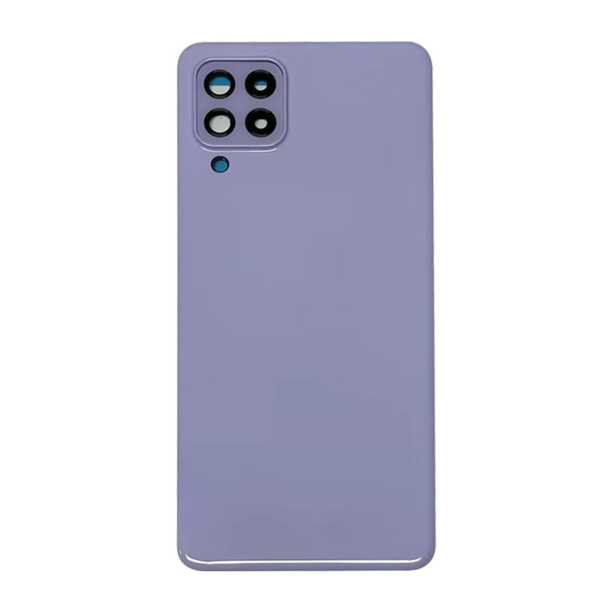Carcasa trasera con adhesivo y lente de cámara para Galaxy A22 4G, A225 / 2021 / Violet