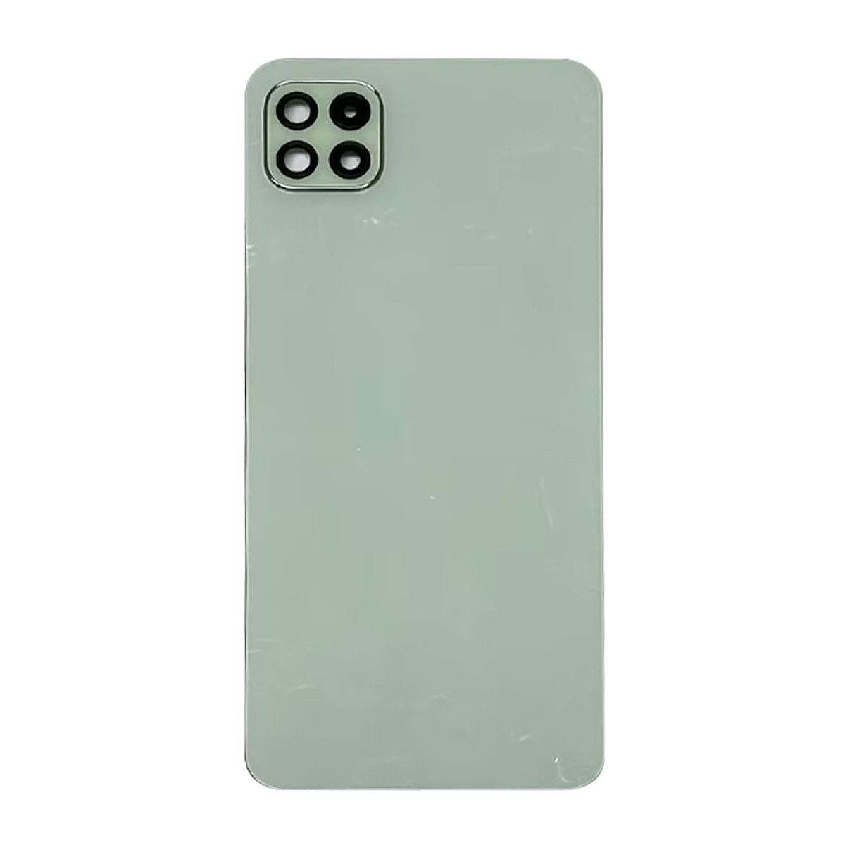Carcasa trasera con adhesivo y lente de cámara para Galaxy A22 5G, A226 / 2021 / Mint