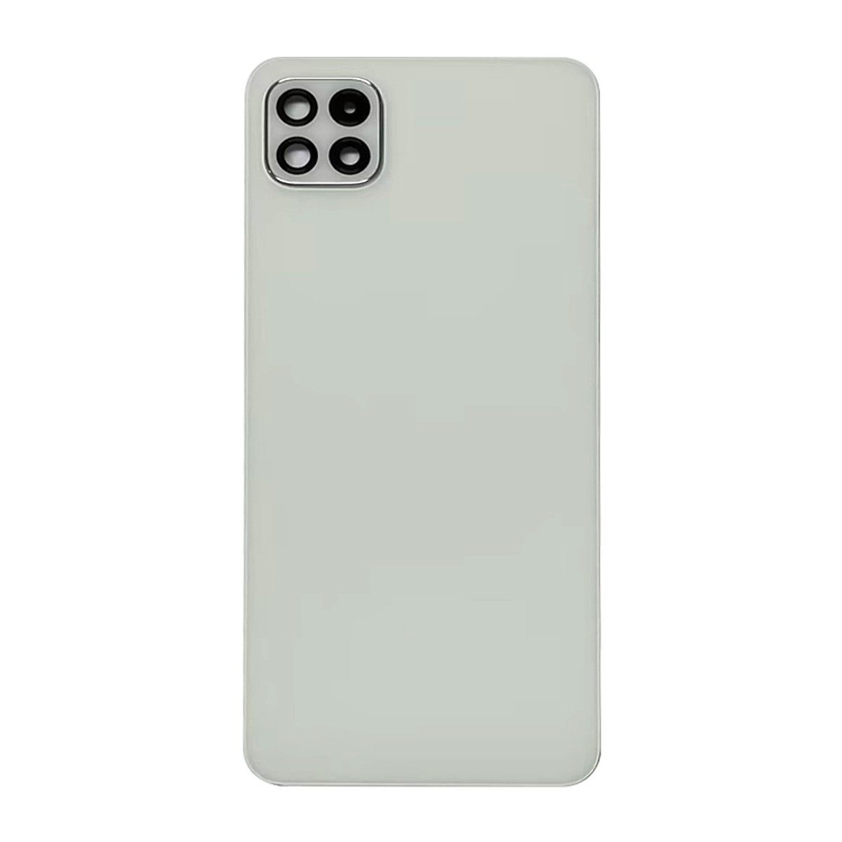 Carcasa trasera con adhesivo y lente de cámara para Galaxy A22 5G, A226 / 2021 / White