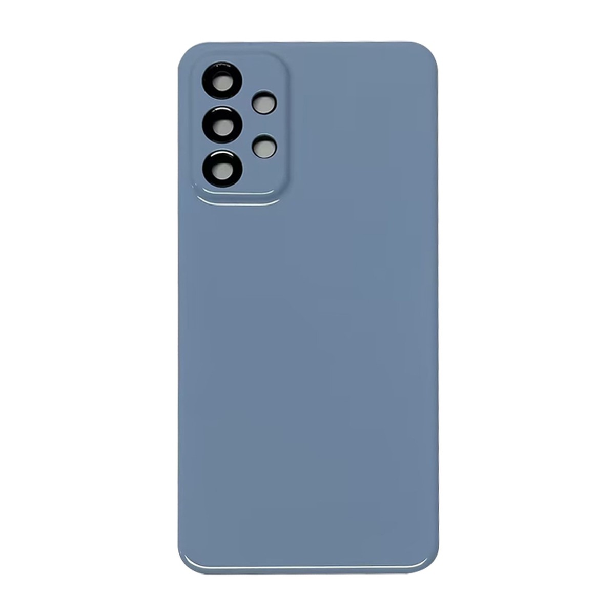 Carcasa trasera con adhesivo y lente de cámara para Galaxy A23, A235 / 2022 / Blue