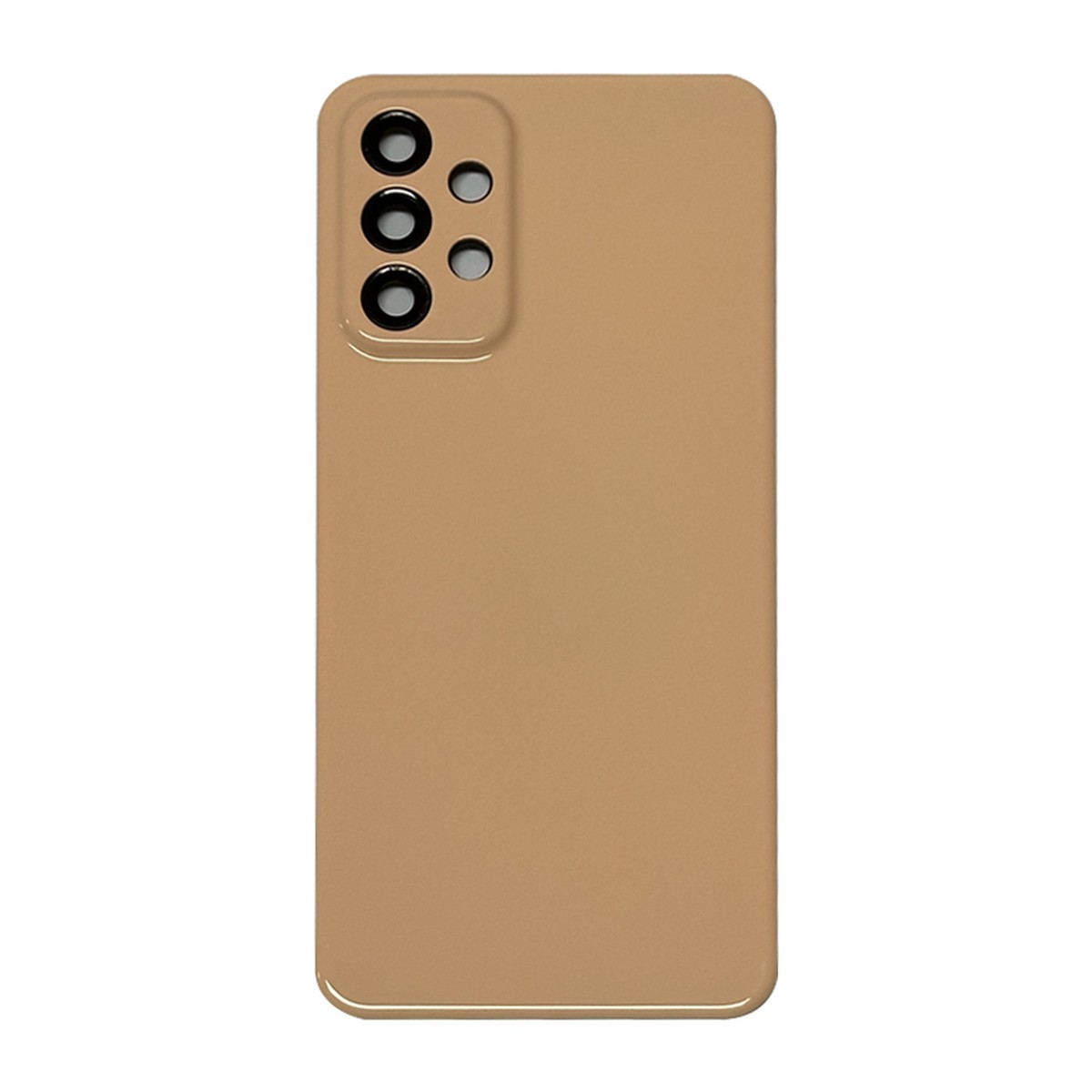 Carcasa trasera con adhesivo y lente de cámara para Galaxy A23, A235 / 2022 / Peach