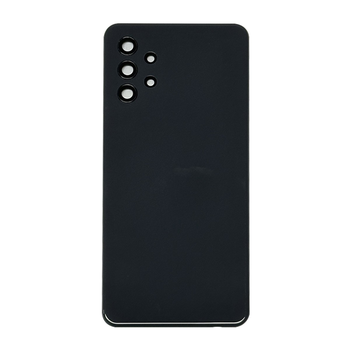 Carcasa trasera con adhesivo y lente de cámara para Galaxy A32 5G, A326 / 2021 / Awesome Black
