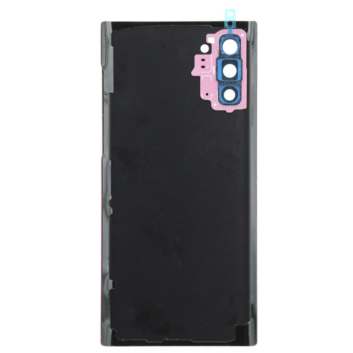 Carcasa trasera con adhesivo y lente de cámara para Galaxy Note 10 (N970), Aura Pink — imagen 2