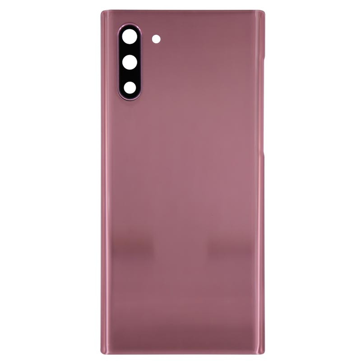 Carcasa trasera con adhesivo y lente de cámara para Galaxy Note 10 (N970), Aura Pink