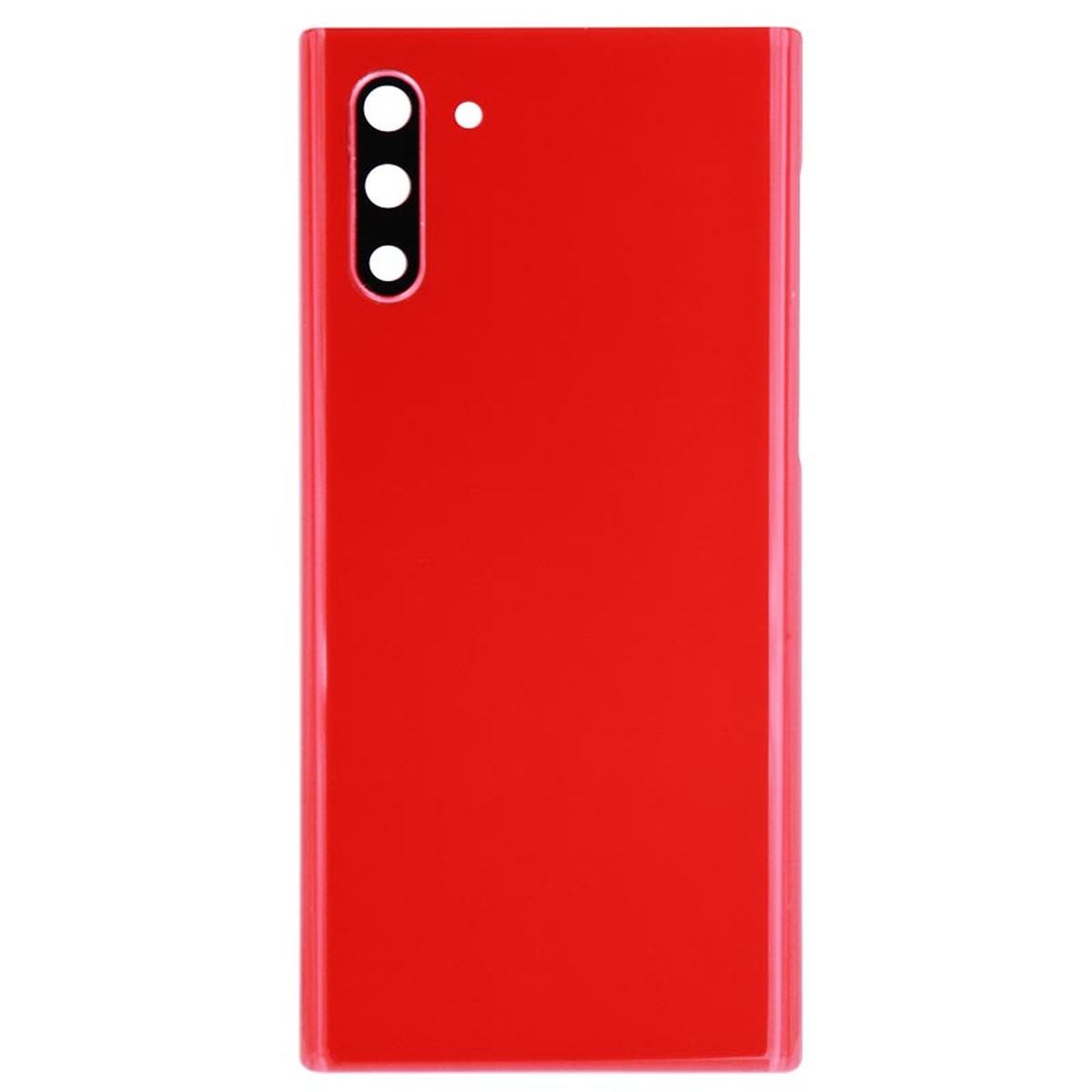Carcasa trasera con adhesivo y lente de cámara para Galaxy Note 10 (N970), Red