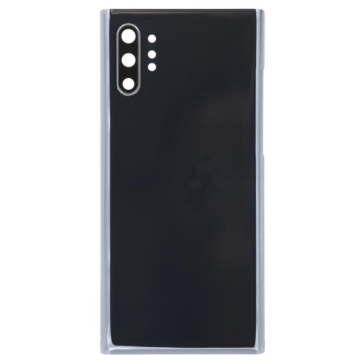 Carcasa trasera con adhesivo y lente de cámara para Galaxy Note 10 Plus / 5G (N975), Aura Black