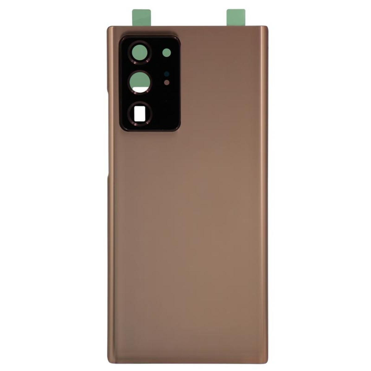 Carcasa trasera con adhesivo y lente de cámara para Galaxy Note 20 Ultra 5G (N985/N986), Mystic Bronze
