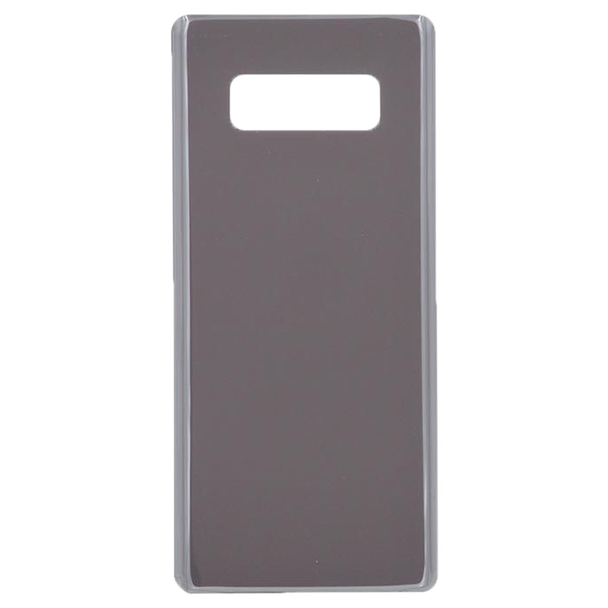 Carcasa trasera con adhesivo y lente de cámara para Galaxy Note 8 (N950), Orchid Gray
