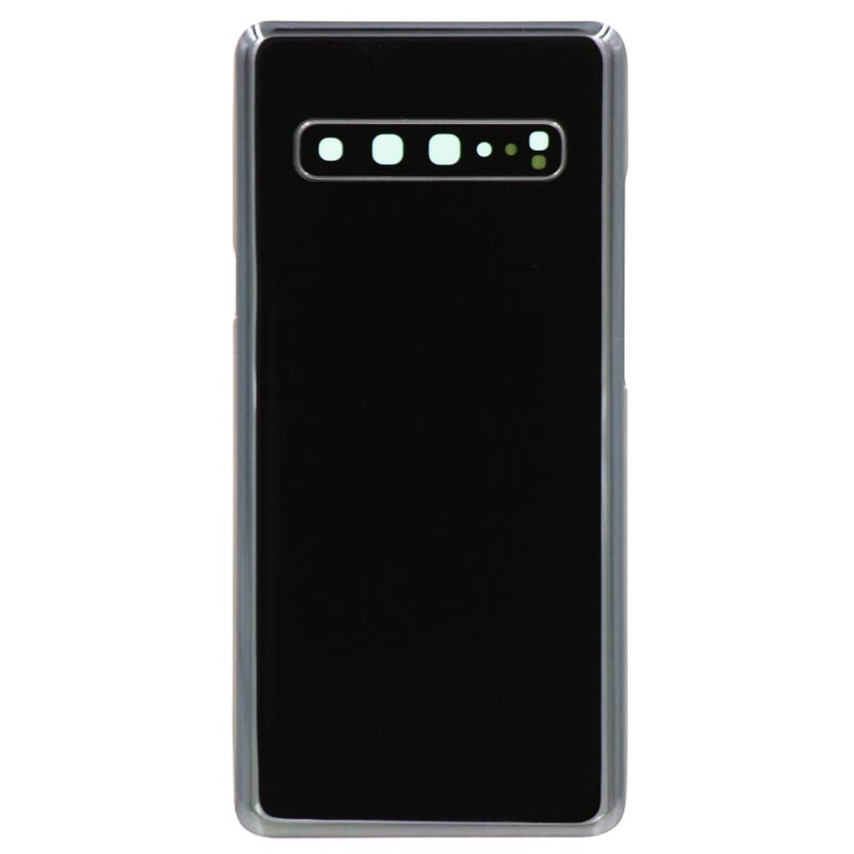 Carcasa trasera con adhesivo y lente de cámara para Galaxy S10 5G (G977), Prism Black