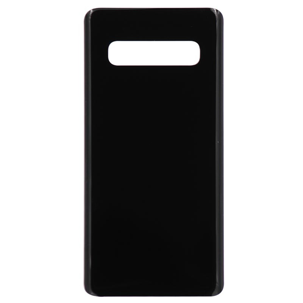 Carcasa trasera con adhesivo y lente de cámara para Galaxy S10 (G973), Prism Black