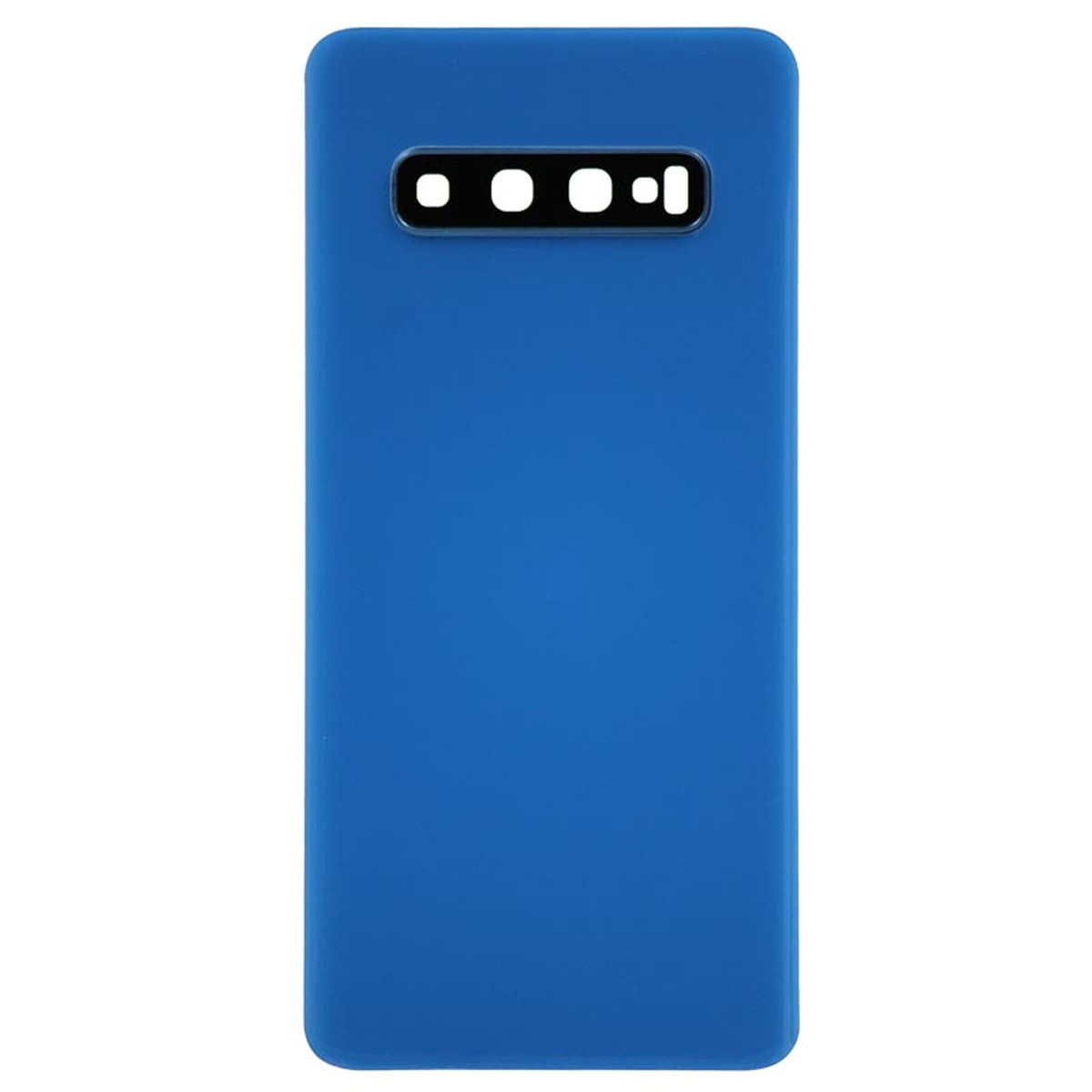 Carcasa trasera con adhesivo y lente de cámara para Galaxy S10 (G973), Prism Blue