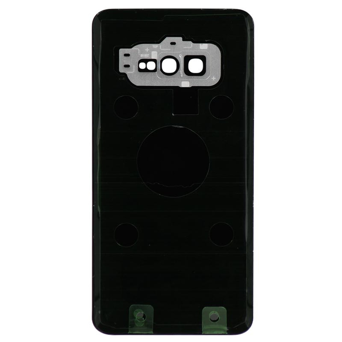 Carcasa trasera con adhesivo y lente de cámara para Galaxy S10e (G970), Prism White — imagen 2